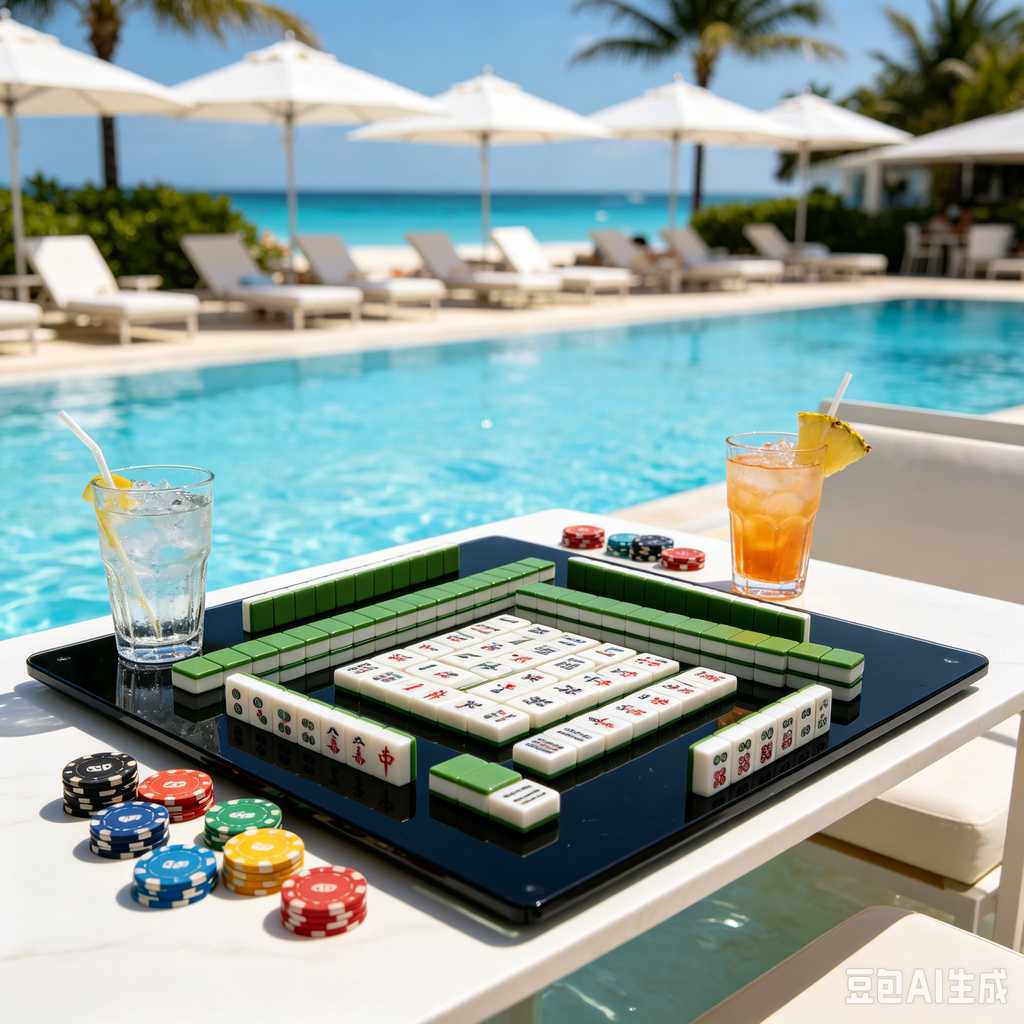 muted color mahjong set
