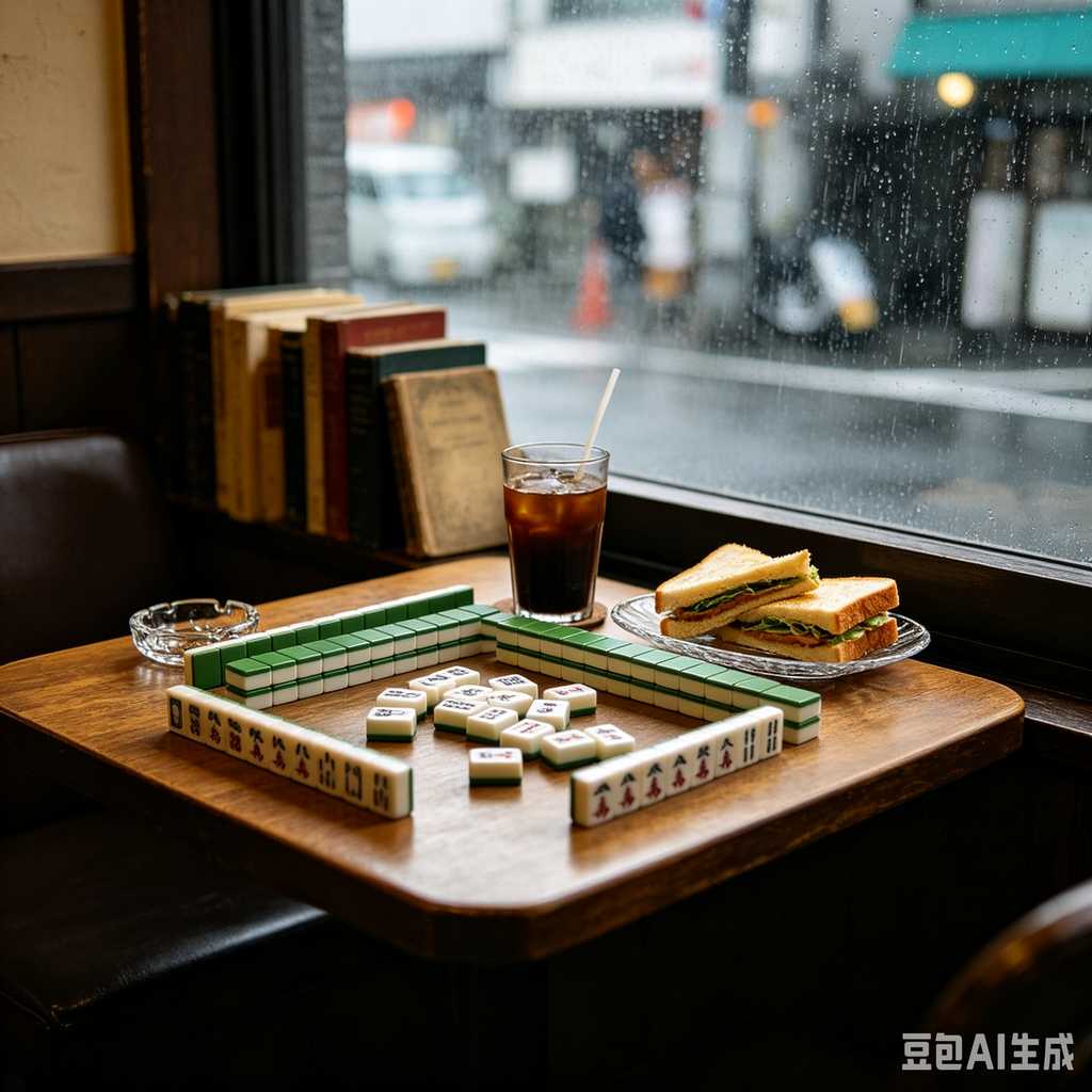 gradient color mahjong tiles
